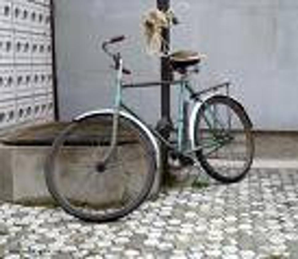 starý bicykel...