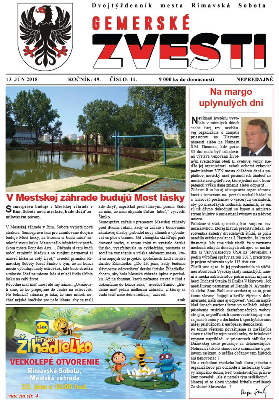 Gemerské zvesti č. 11