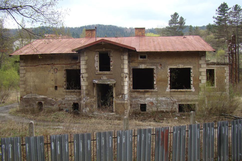 Budova správcu závodu v Rudňanoch