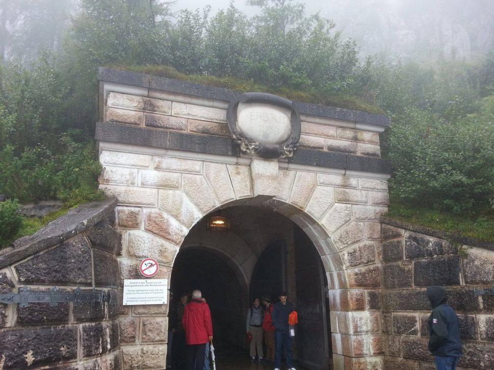 Vchod do tunelu.