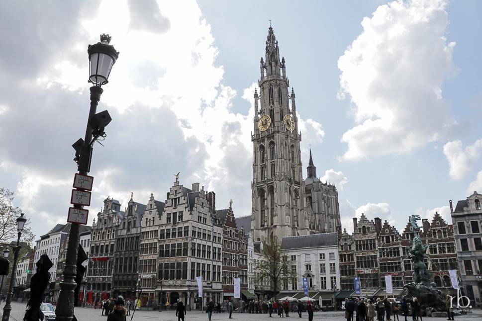 Grote Markt v Antverpách