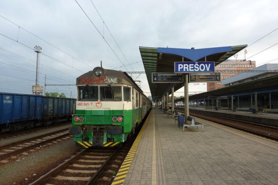 Starý pantograf 460