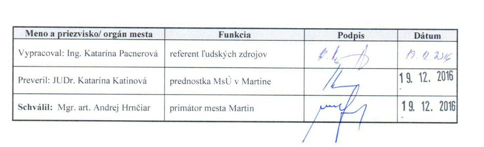 Smernicu, v ktorej má primátor a prednosta výnimku preverila prednostka Katarína Katinová a schválil primátor Andrej Hrnčiar. Udelili si výnimku sami?