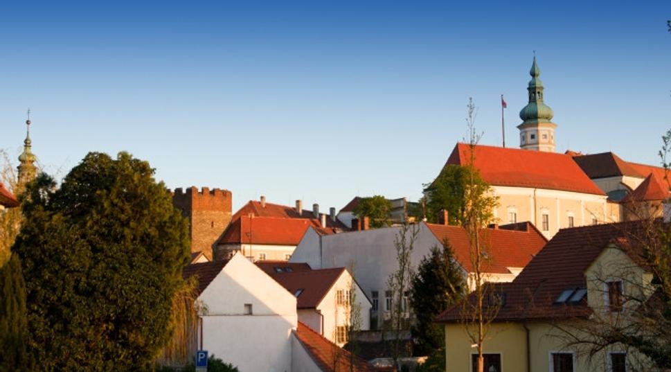 Večerný Mikulov.