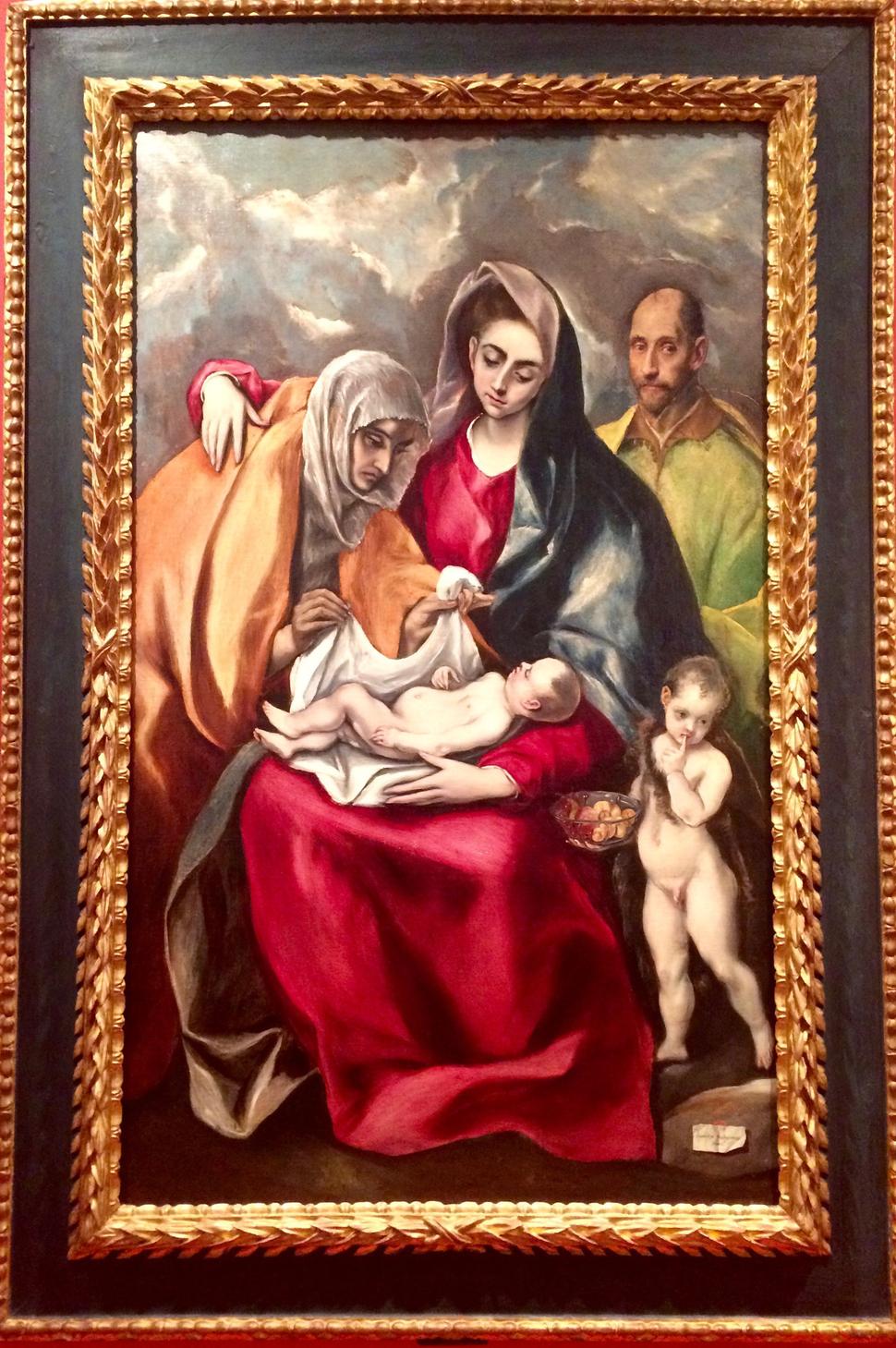 El Greco, Svätá rodina