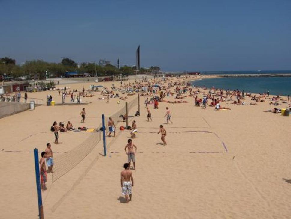 Barcelonská pláž