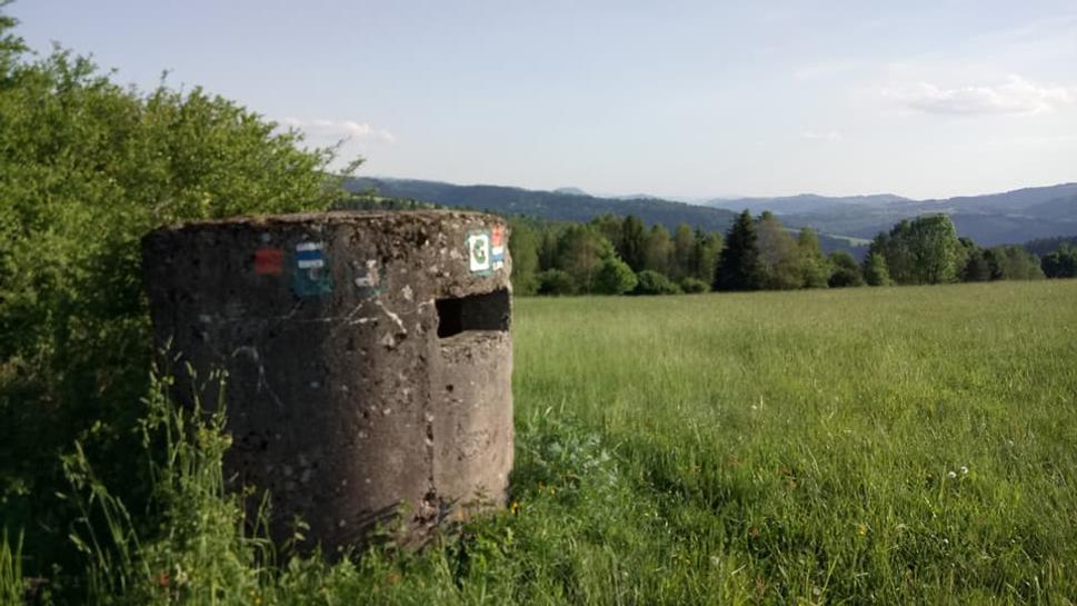Pozostatky bunkrov II.svetovej vojny nad Oščadnicou
