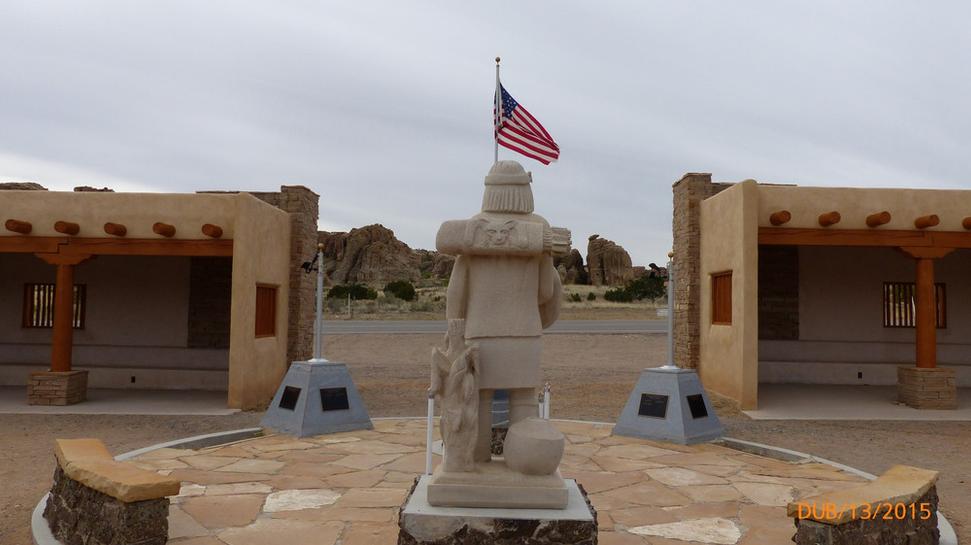 Turistické centrum pod Acoma Pueblom