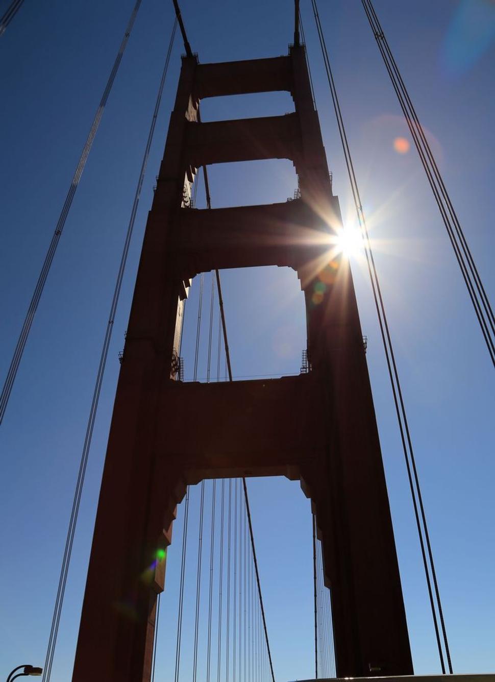 Obr. č. 10 - južná veža Golden Gate