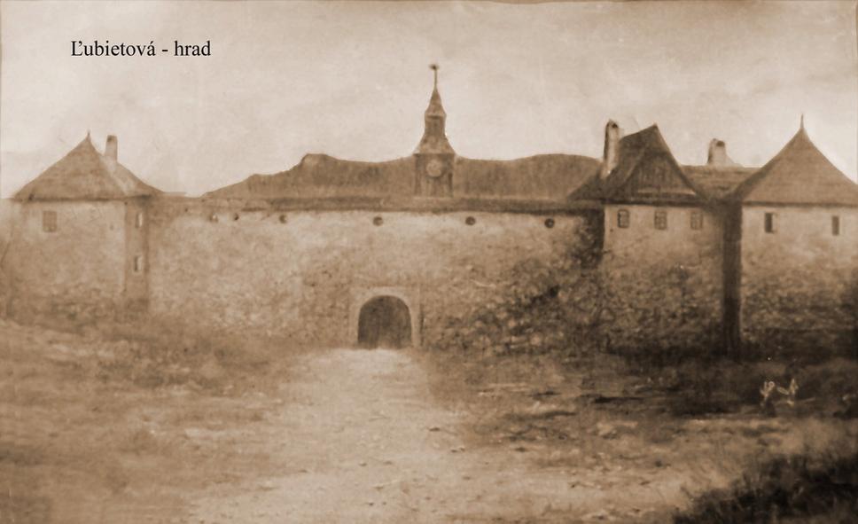 Takto kedysi vyzeral Ľubietovský hrad