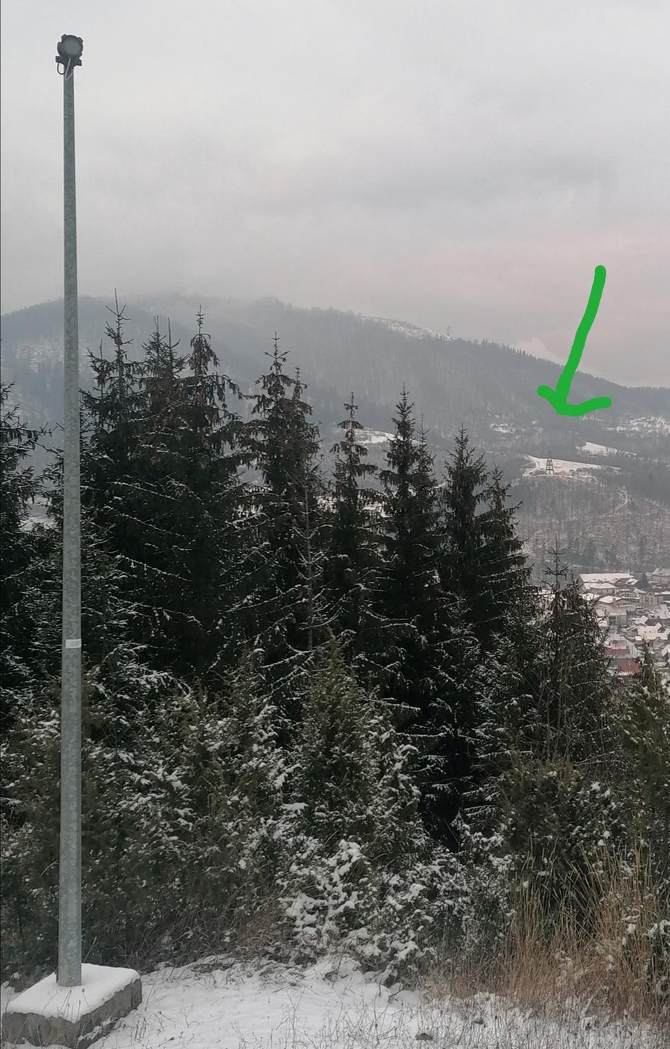 výhľad na rozhľadňu
