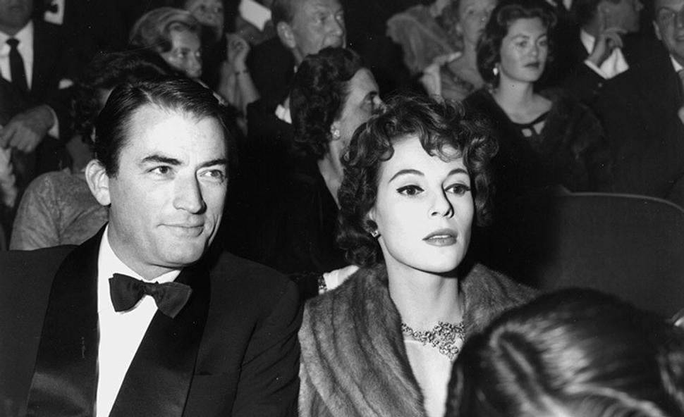Gregory Peck a Veronique Passani