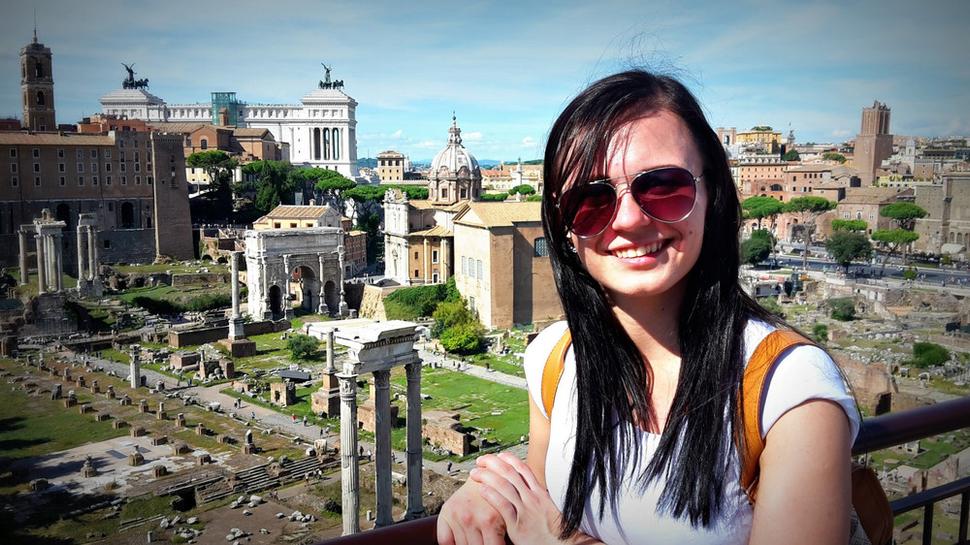 Výhľad na Forum Romanum