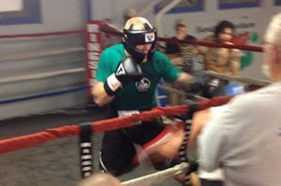 Sparingy v Bostonskom klube South Boston Boxing Club