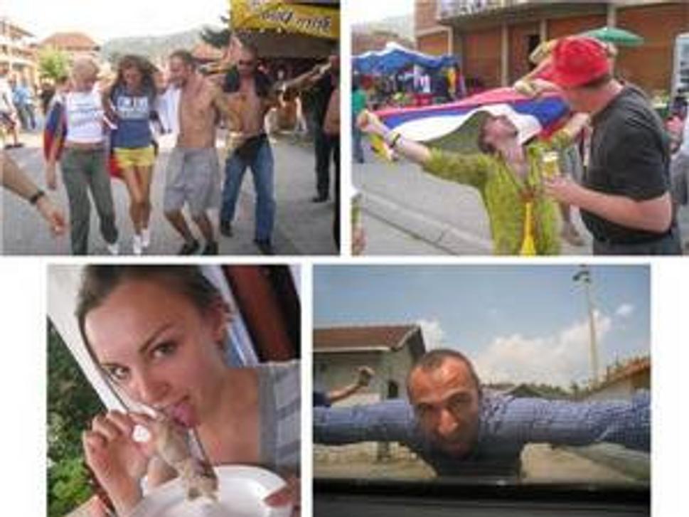 Krásne ženy, jedlo, pitie a obrovské šialenstvo. To je Guča!