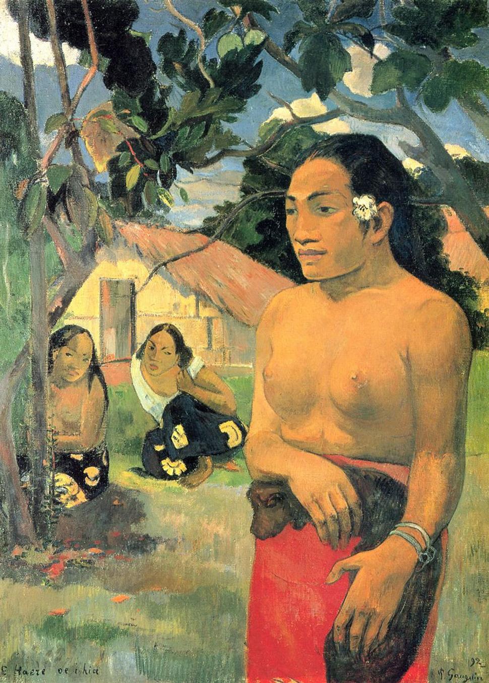 Prvá verzia obrazu
Paul Gauguin
1892