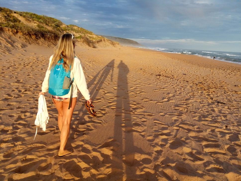 Dlhé tiene na Waitpinga Beach