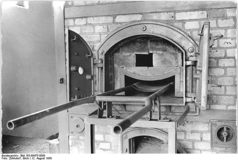 Krematórium v Ravensbrücku, Zdroj: Bundesarchiv Deutschland