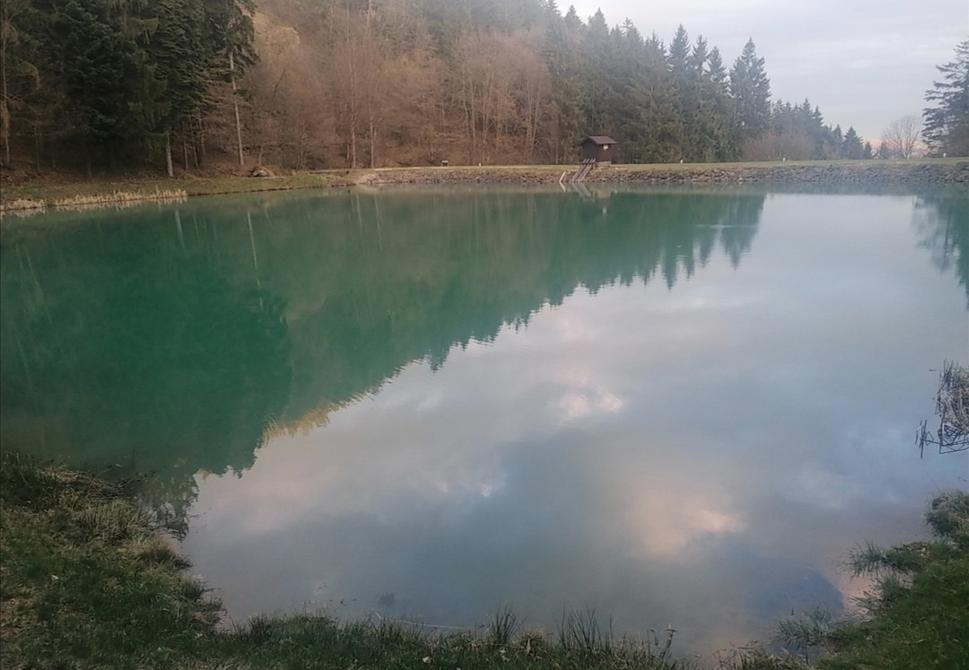 tajch v plnej kráse