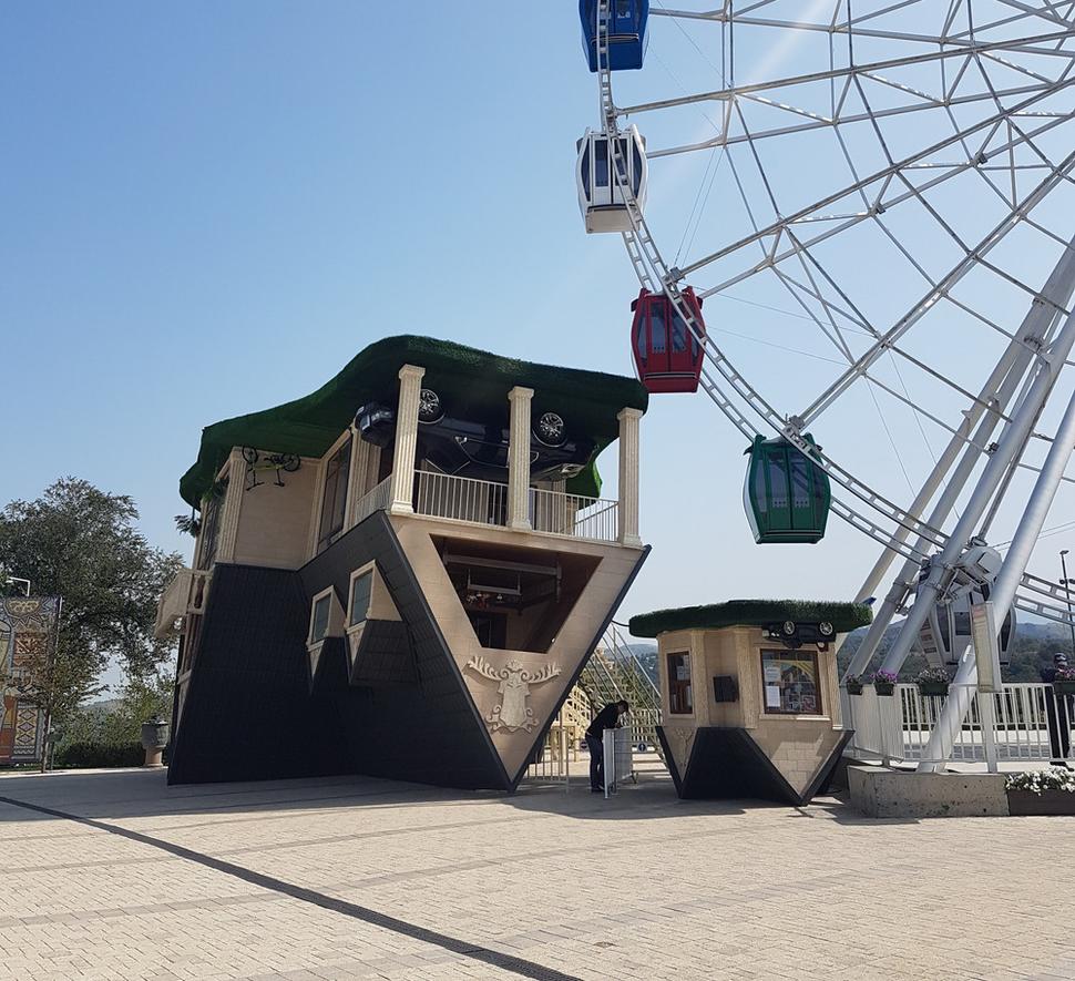 atrakcie na vrchu Kok-tobe