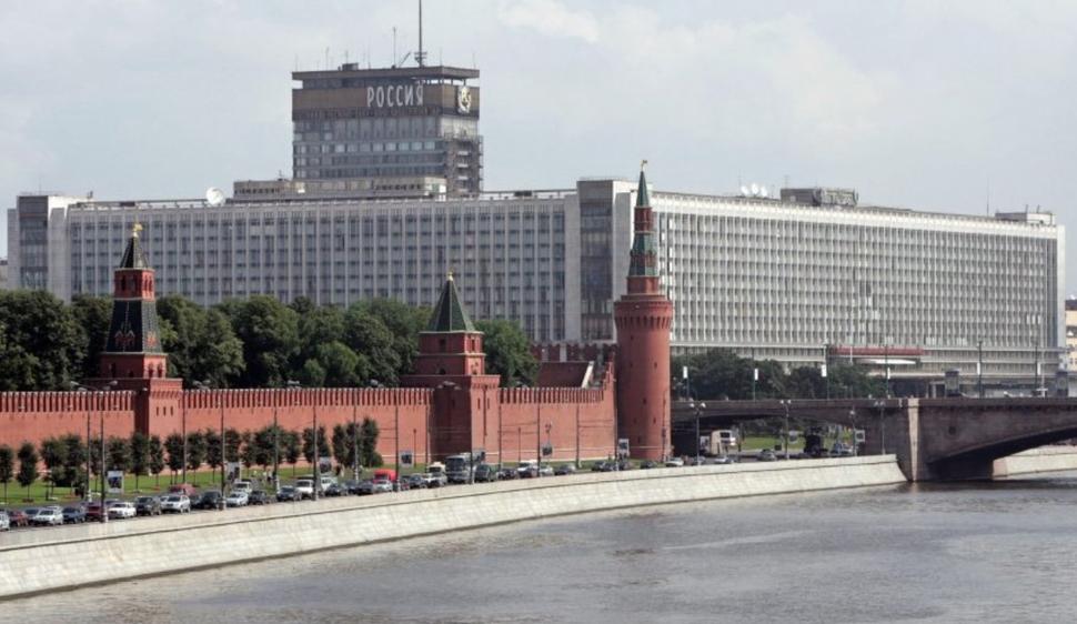 Svojho času najväčší hotel Moskva, v ktorom sa mohlo ubytovať až 3000 hostí.