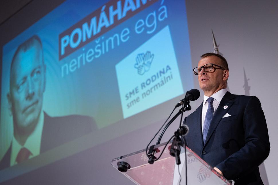 Predseda Sme rodina Boris Kollár stavil na "normálnosť".