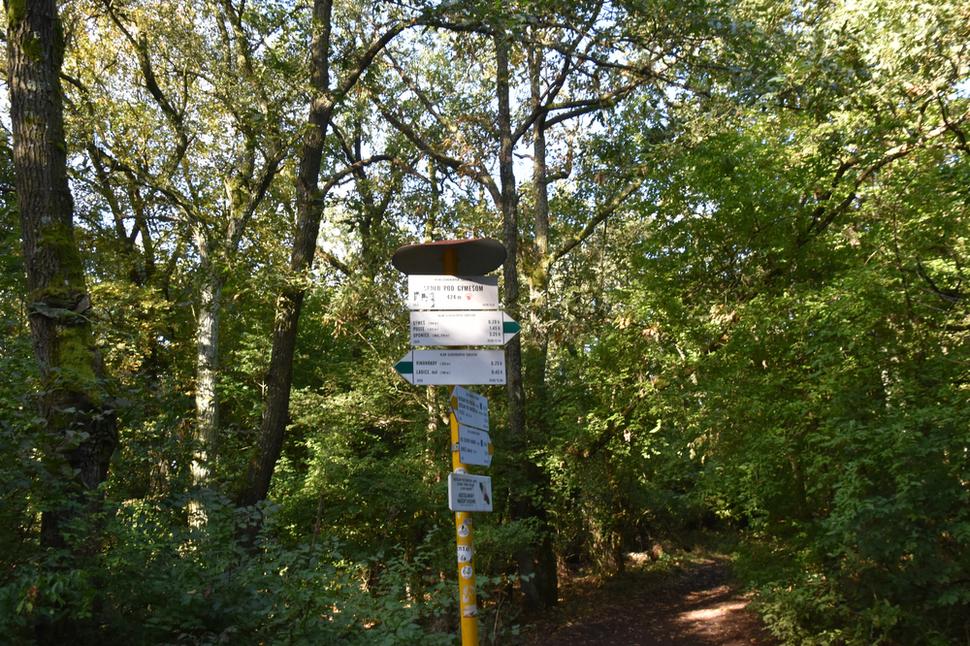 smerovník Sedlo pod Gýmešom