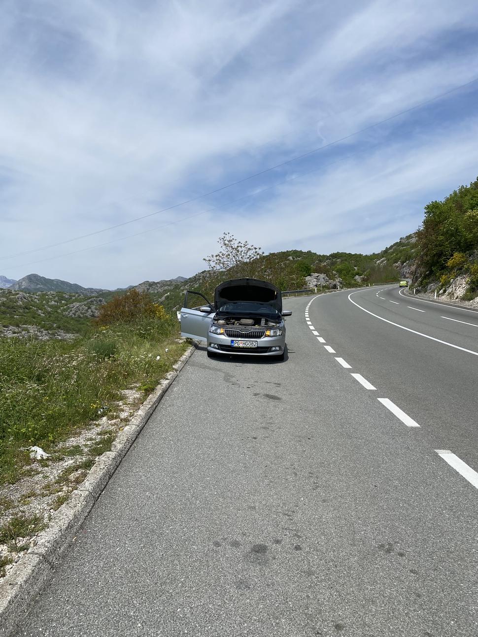 Naše vypožičané auto