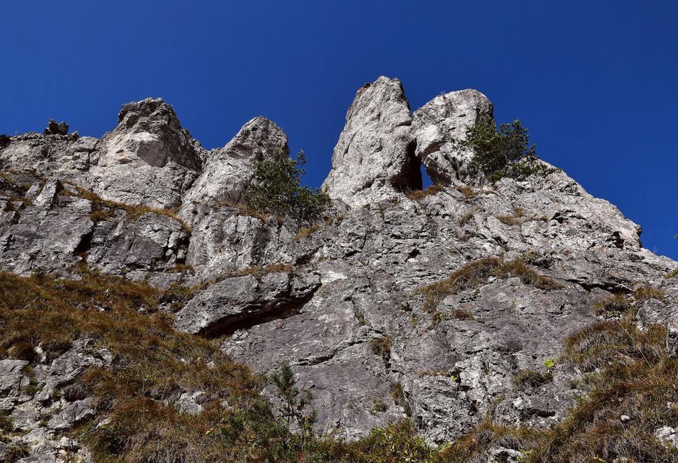 vrcholové skaly Ostrej