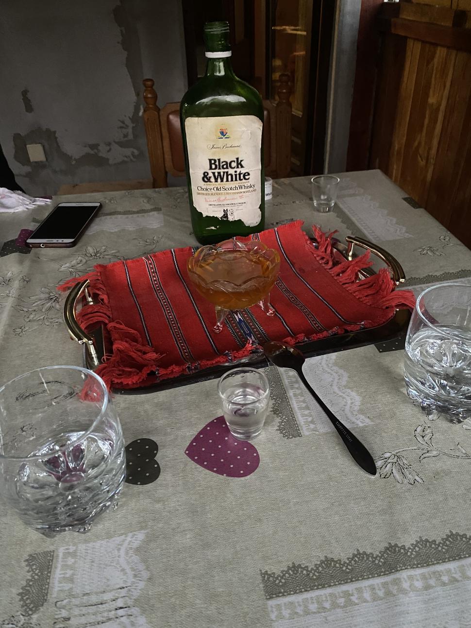 Večer v dedinke Rutoši