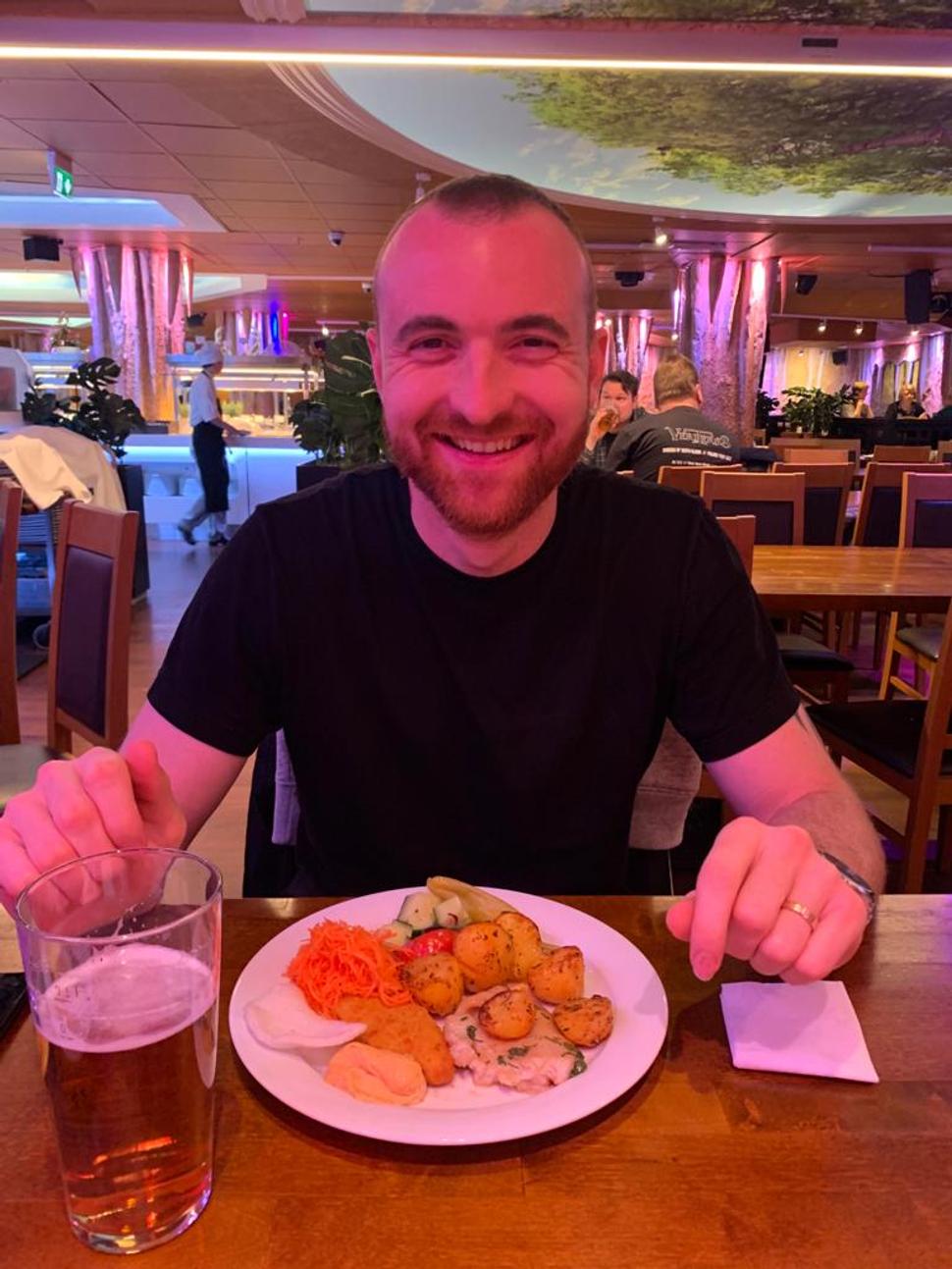 All you can eat - čo viac si priať. Úsmev na tvári hovorí sám za seba.