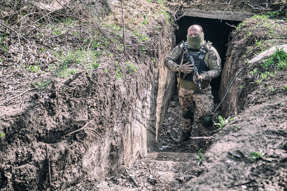 "Hrošík" Vilen  pri východe z ruského bunkra