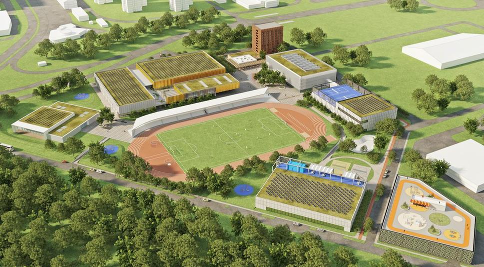 Návrh projektu Kampus športu a zdravia