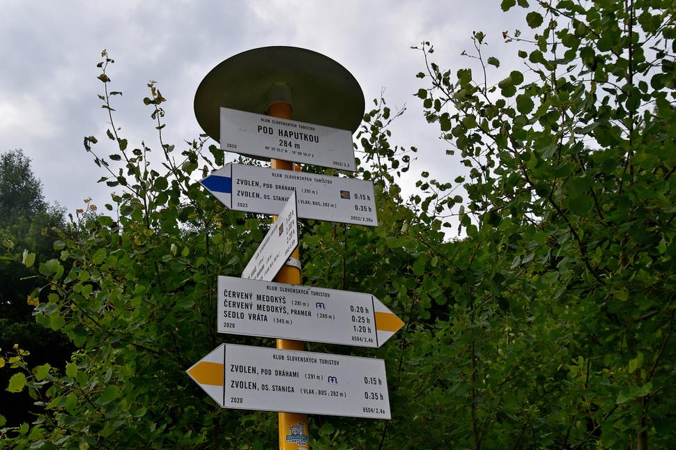 smerovník Pod Haputkou