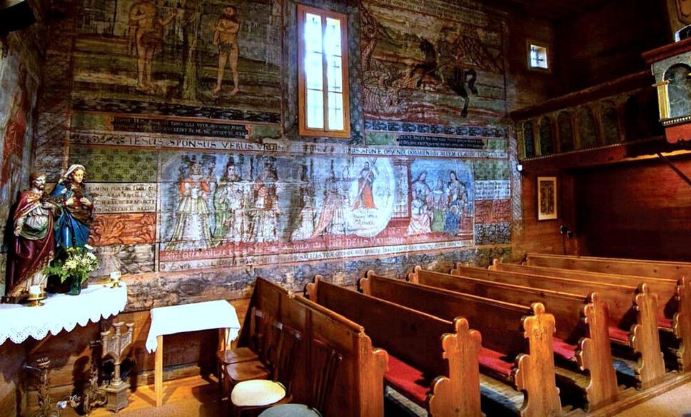 Wooden church in Hervartov