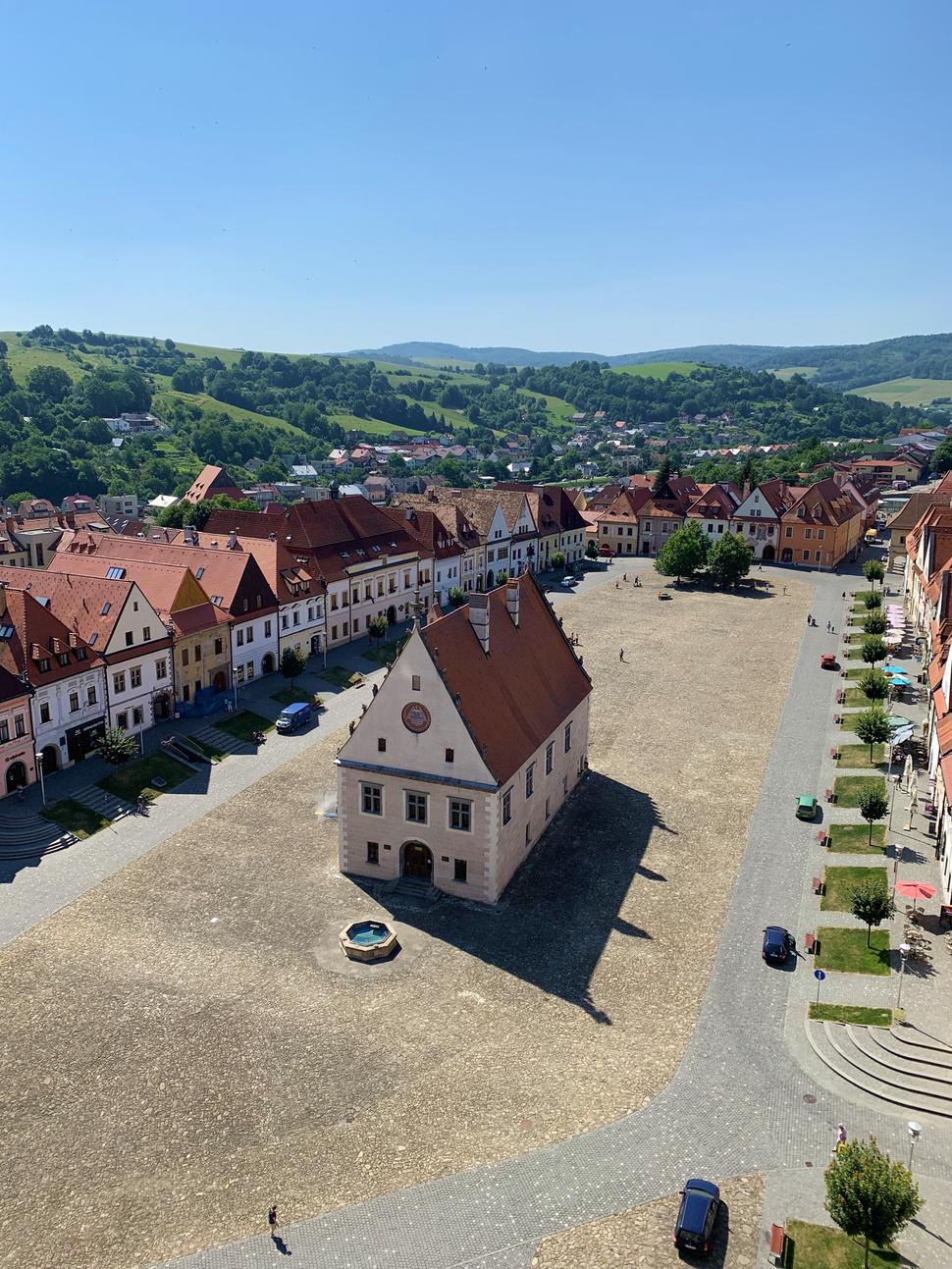 Bardejov is a well-preserved medieval town in eastern Slovakia.