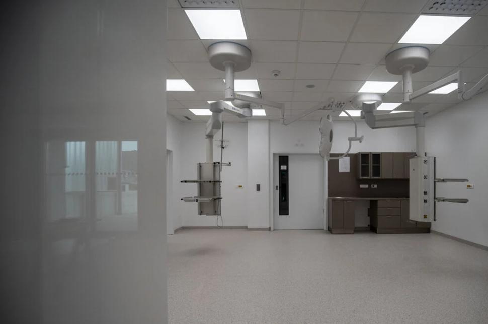 An operating room.