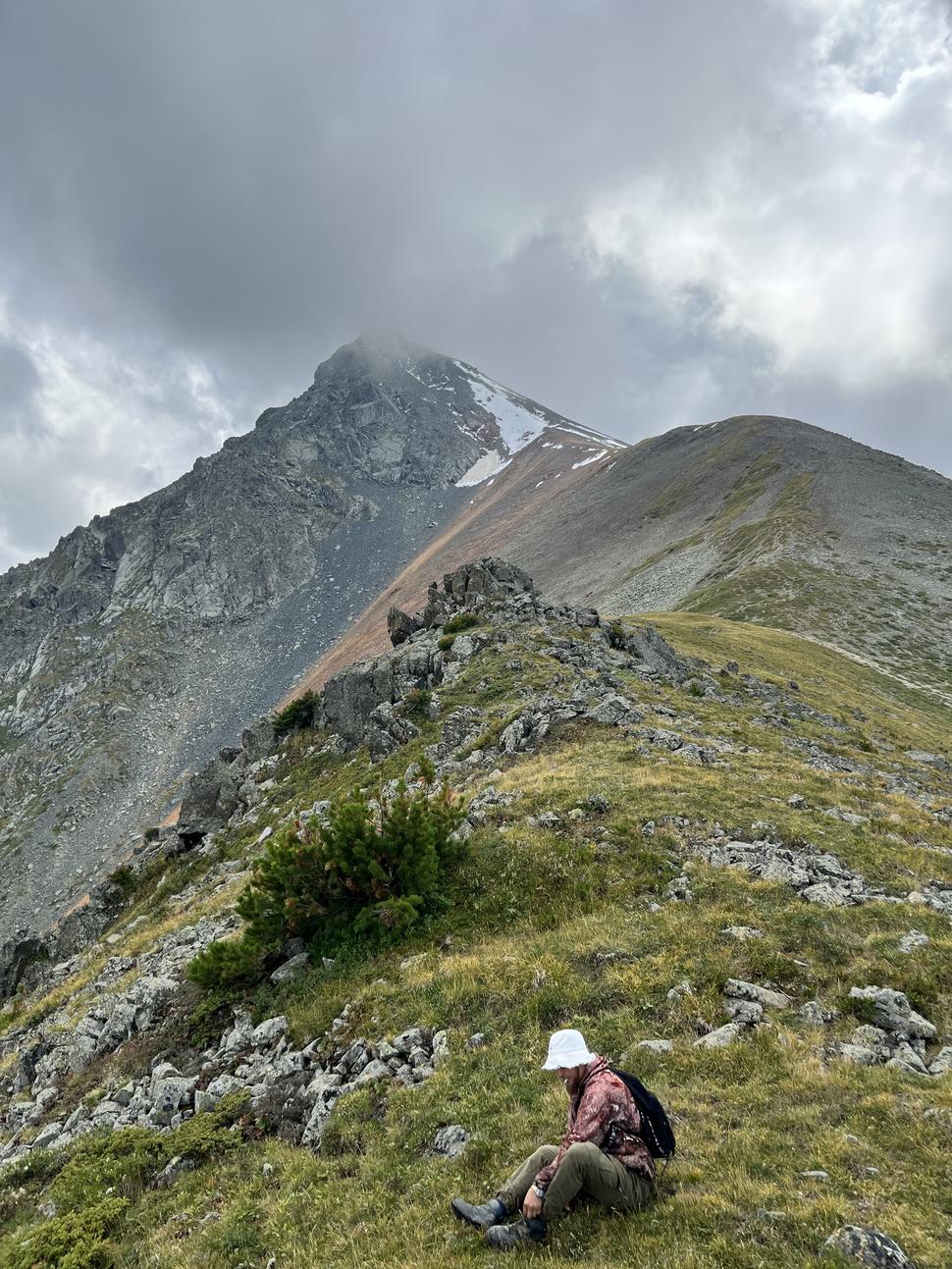 Pohľad na Pik Savo (2 491 m n.m.). Západný Altaj, Kazachstan.