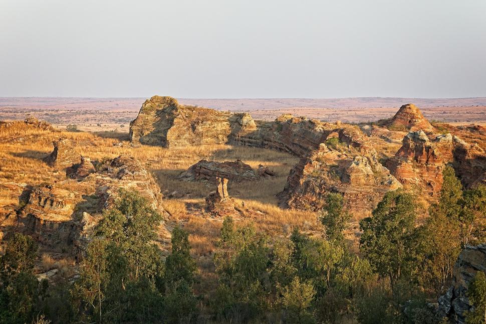 Domáci dali tomuto územiu prezývku Madagaskarský Texas.