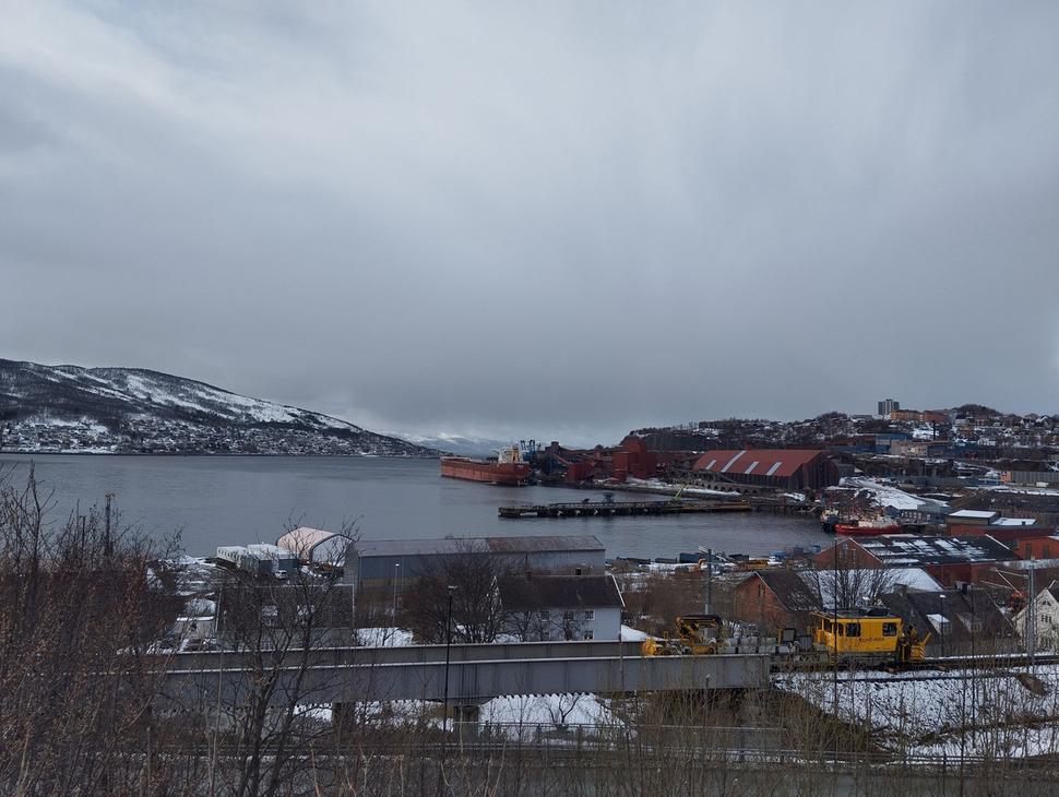 Nakladny pristav Narvik.
