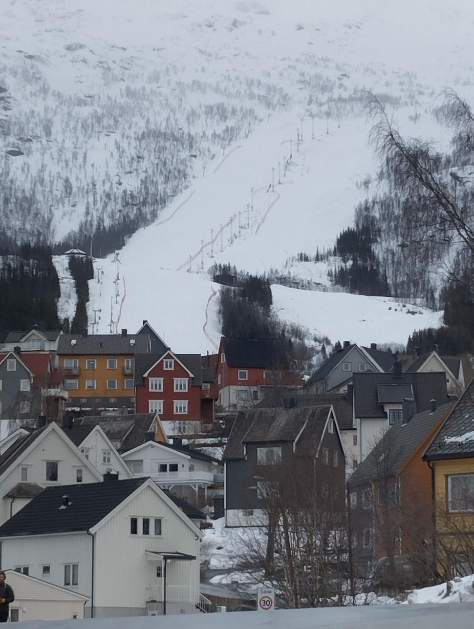 Narvik lyziarsky vlek.