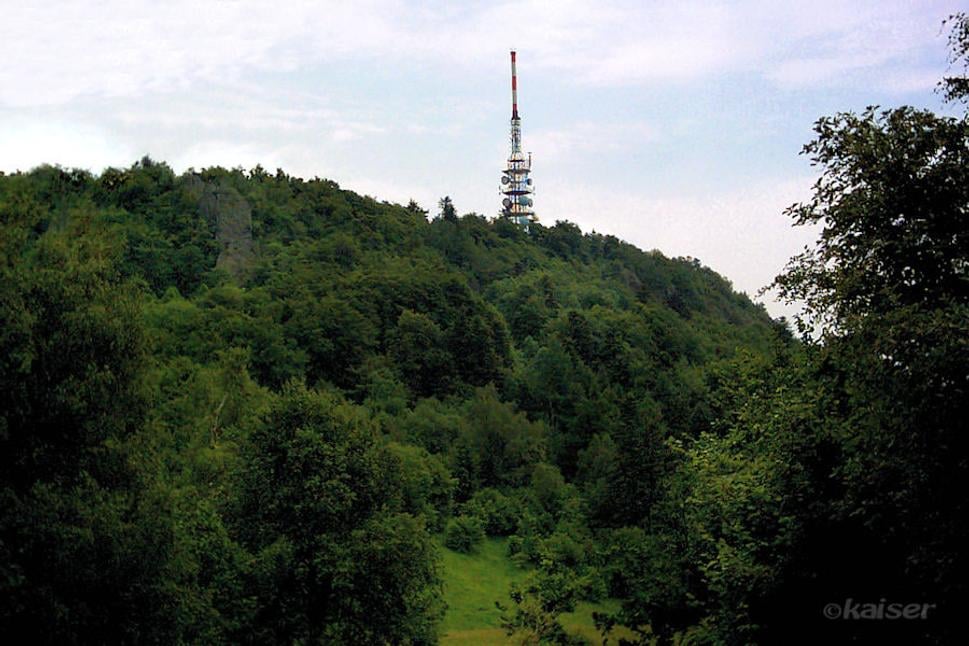 Jeden zo známych pohľadov na vrchol Sitna