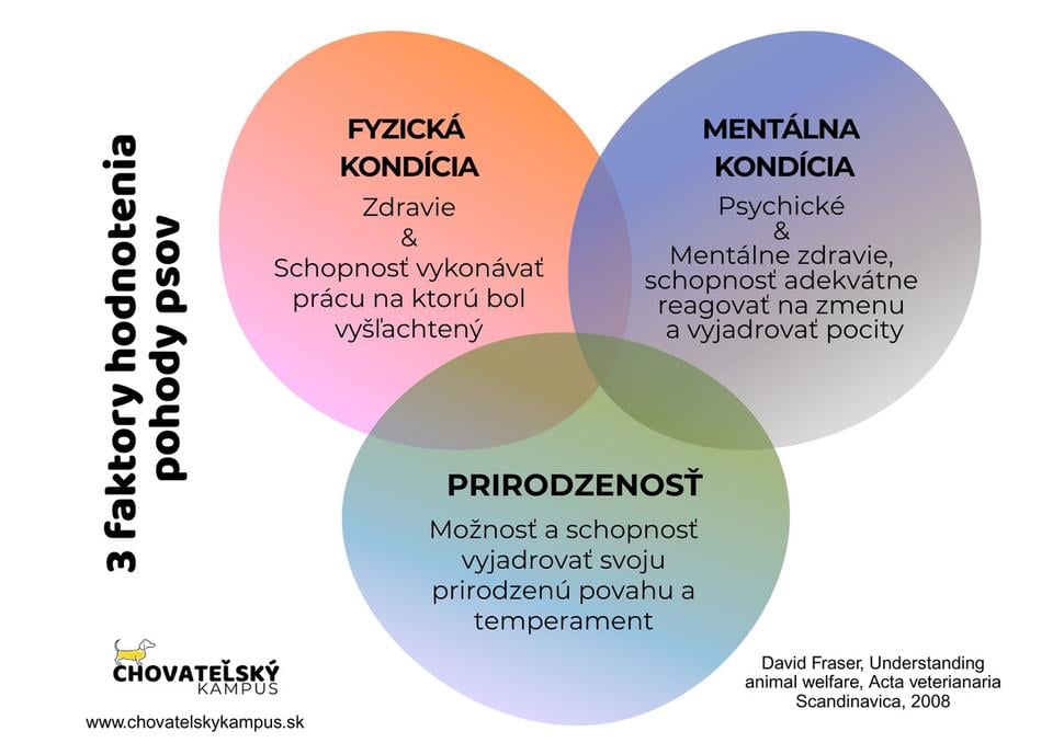 3 Faktory hodnotenia pohody psov