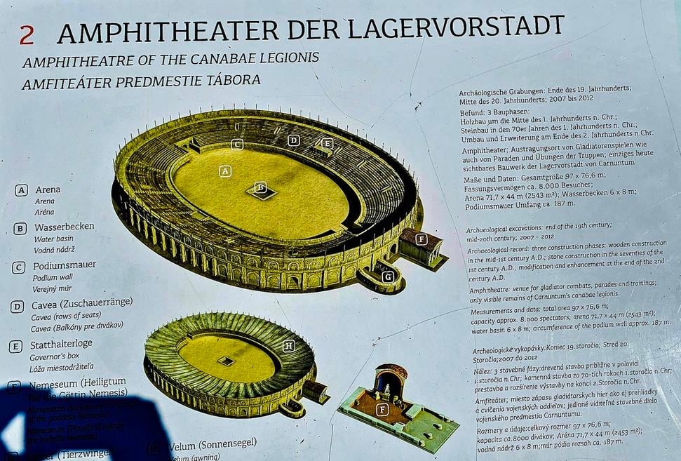 Amfiteáter vojenského mesta pre 8-tisíc divákov.