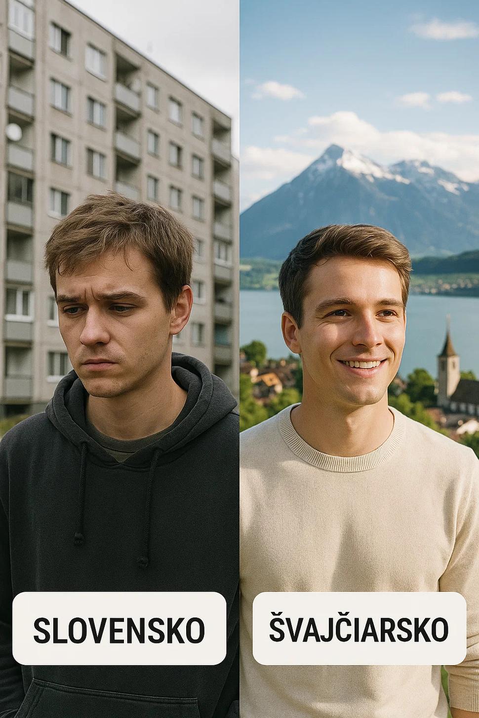 Slovák vs Švajčiar