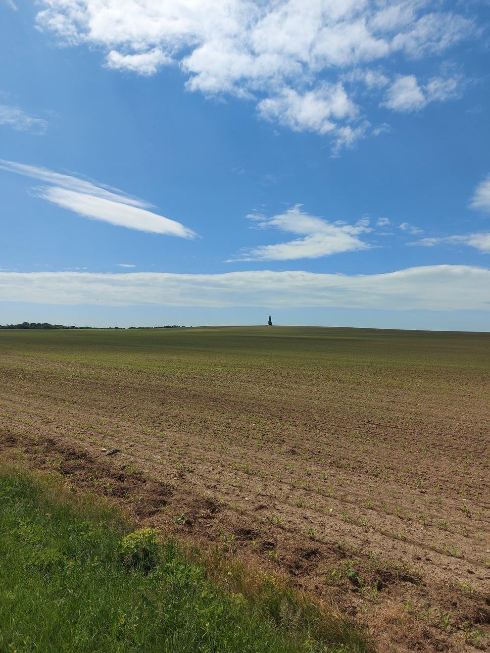 Pár kilometrov pred Balatonkenese.