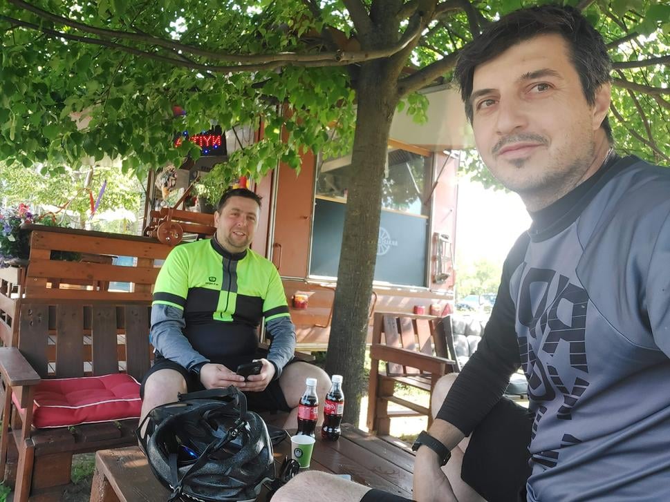 Posledná dnešná zastávka v obci Balatonakali.