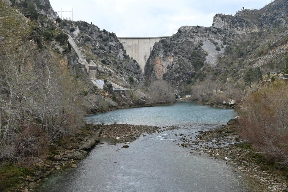 Múr priehrady Oymapinar
