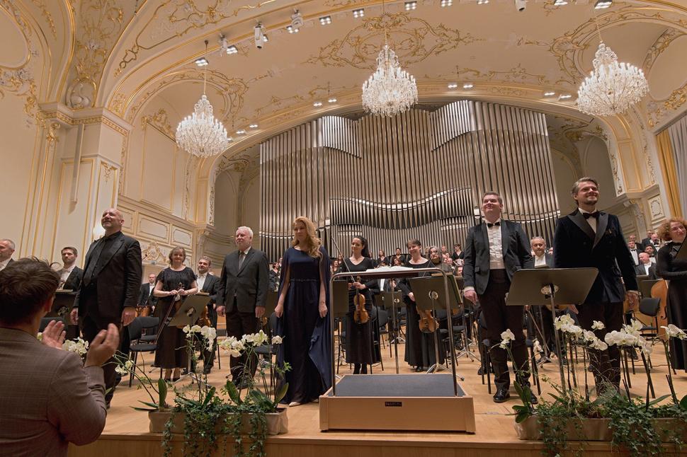 Slovenská filharmónia, Slovenský filharmonický zbor, Emmanuel Villaume, Jaroslav Brych, Kateřina Kněžíková, Daniel Matoušek, Peter Kellner