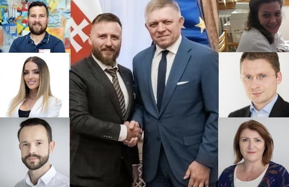 zľava MUDr. Milan Kulkovský (zdroj: ig kulkovskymilan), MUDr. Lucia Géczová (zdroj: ig lucygecz), MUDr. Peter Sabaka, MUDr. Jana Trebatická, MUDr. Peter Visolajský, MUDr. Alexandra Bražinová